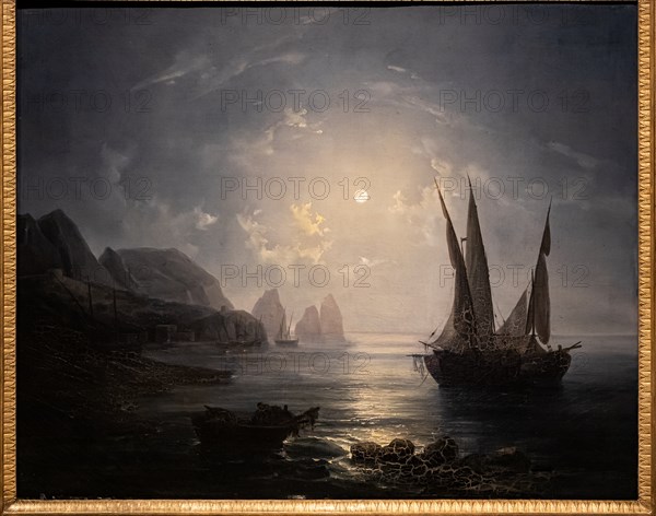 Raffaele Fergola: "Nocturne in Capri"