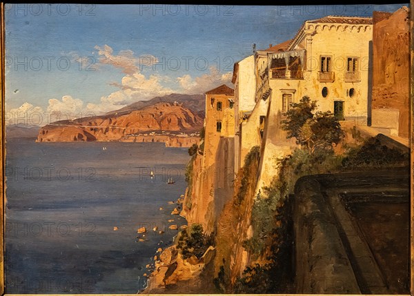 Teodoro Duclère:  "Tasso's House in Sorrento"