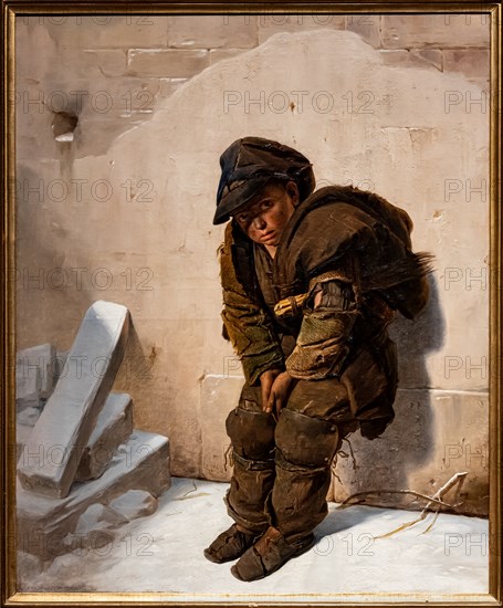 Giuseppe Molteni: "The Chimney Sweep"