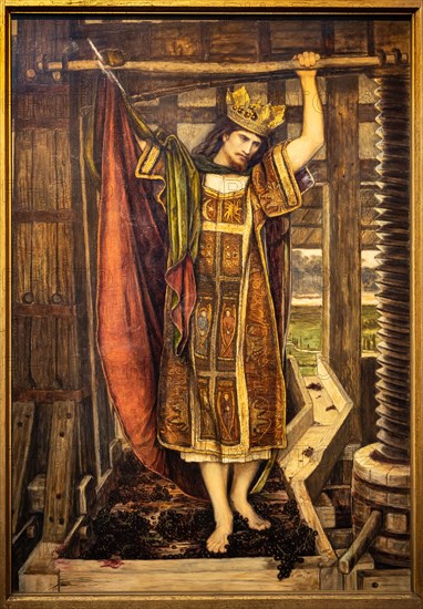 Roddam Spencer Stanhope, "The Wine Press"