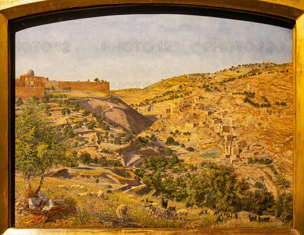 Seddon, "Jerusalem and the Valley of Jehoshaphat from the hill of Evil Counsel"