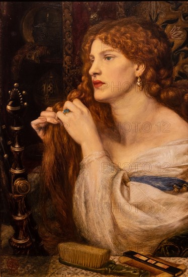 Rossetti, “Aurelia (Fazio’s Mistress)”