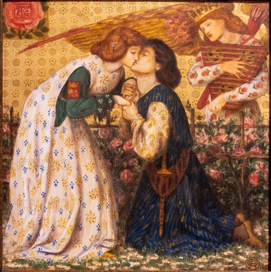 Rossetti, "Roman de la Rose"