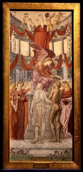 Coley Burne-Jones, "The temple of Love"