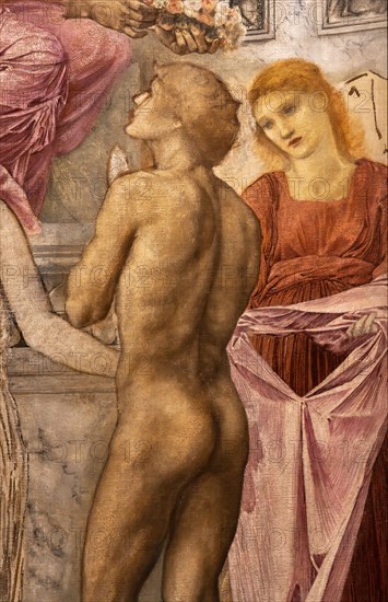 Coley Burne-Jones, "The temple of Love"