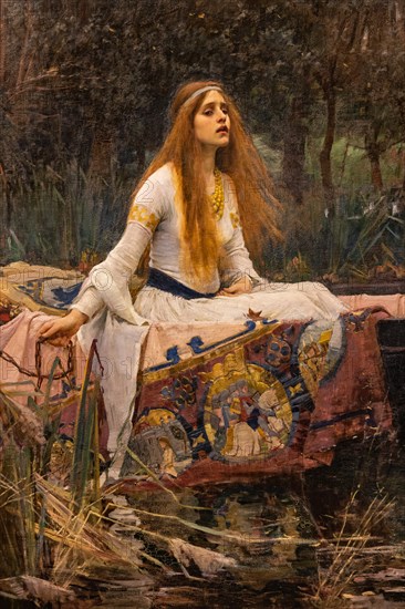 Waterhouse, "The Lady of Shalott"