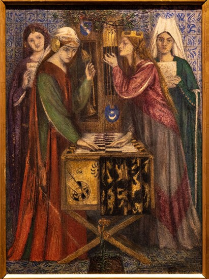 Rossetti, "The Blue Closet"