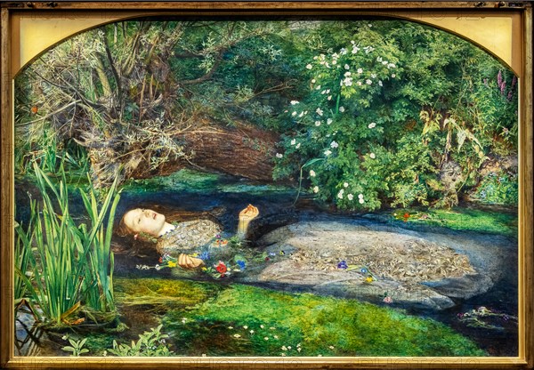 Millais, "Ophelia"