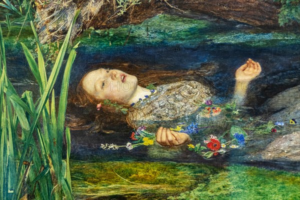 Millais, "Ophelia"