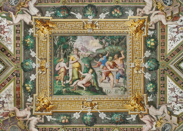 Parma, San Secondo, Rocca Dei Rossi, Hall of Latona