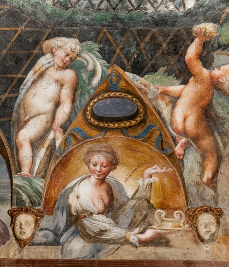 Parma, Fontanellato, Rocca Sanvitale, room of Diana and Actaeon