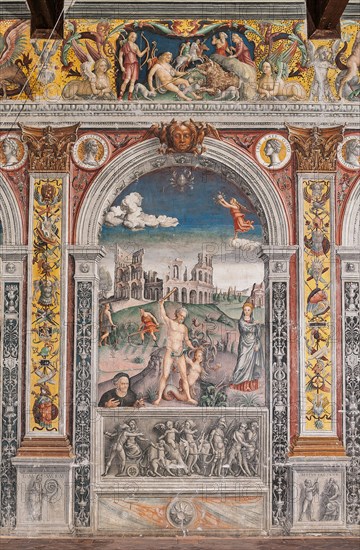 Mantua, Palazzo D'Arco, Sala dello Zodiaco