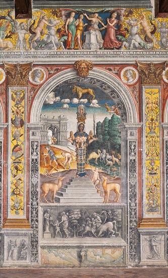 Mantua, Palazzo D'Arco, Sala dello Zodiaco