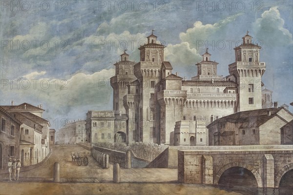Ferrara, the Castello Estense