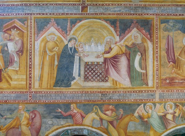 Codigoro, Abbaye de Pomposa, interieur de la basilique Santa Maria