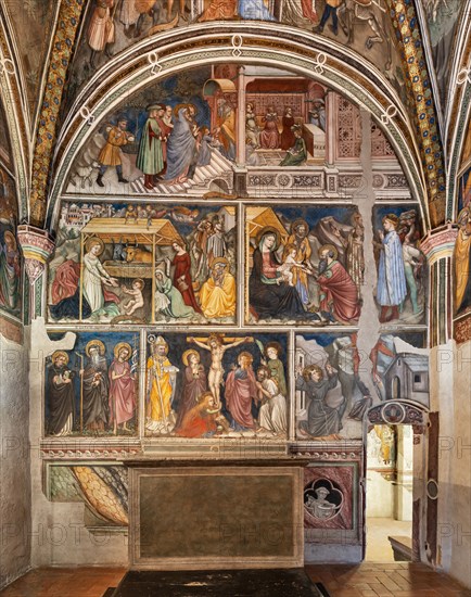 Foligno, Palazzo Trinci, la chapelle