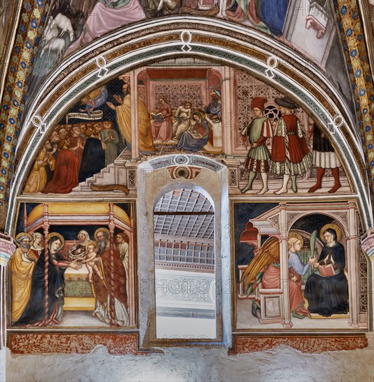 Foligno, Palazzo Trinci, la chapelle