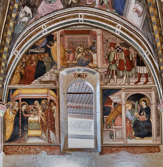 Foligno, Trinci Palace, the chapel