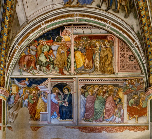 Foligno, Trinci Palace, the chapel