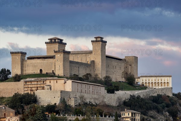 Spolète, Rocca Albornoz