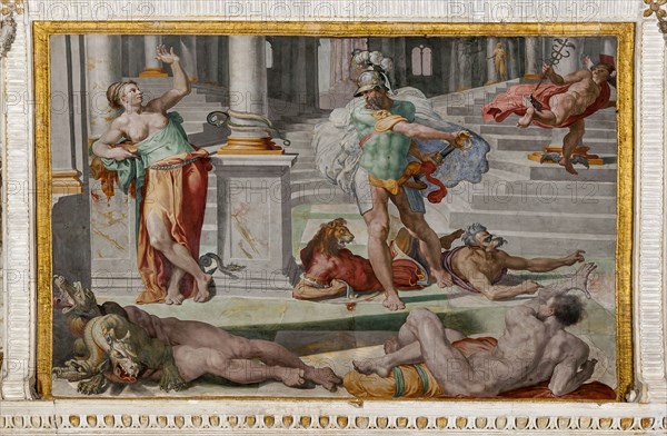 Bologna Palazzo Poggi, Room of Polyphemus