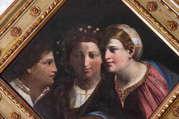 Modena, Galleria Estense, allegorical rhombus