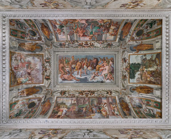 Genoa, Villa Pallavicino delle Peschiere,  the hall