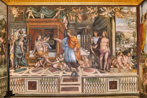 Rome, Villa Farnesina, salle des noces d'Alexandre et de Roxane