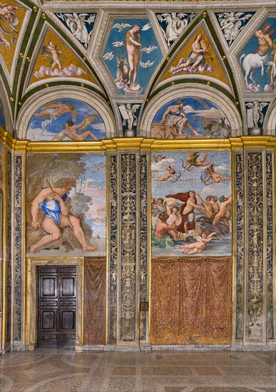 Rome, Villa Farnesina, the Loggia of Galatea