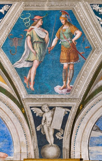 Rome, Villa Farnesina, salle de Galatée