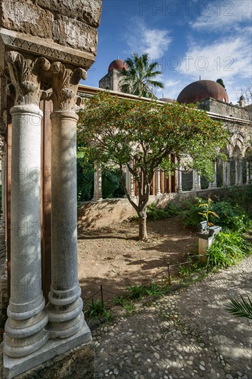 Palermo, the Church of St. John of the Hermits