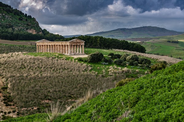 Site archéologique de Ségeste en Sicile