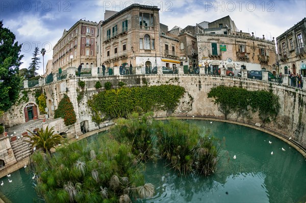 Syracuse, view of Aretusa