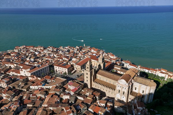 Cefalù from the Castieddu