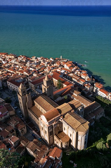 Cefalù from the Castieddu