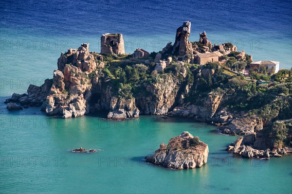 Vue de Cefalù depuis le château