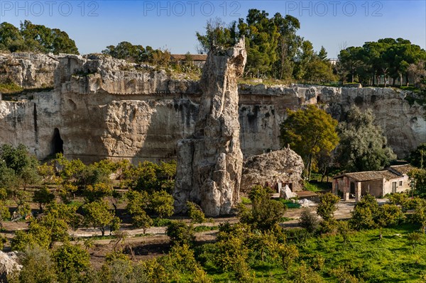 Parc archéologique de Néapolis à Syracuse