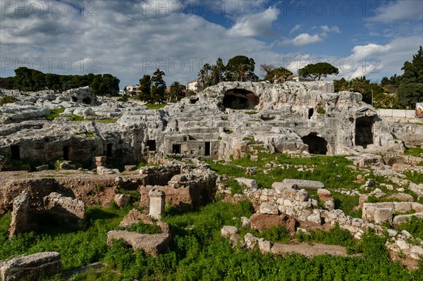 Parc archéologique de Néapolis à Syracuse