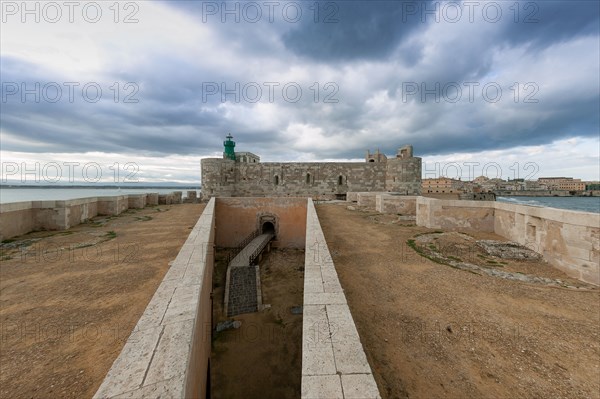 Le château Maniace de Syracuse