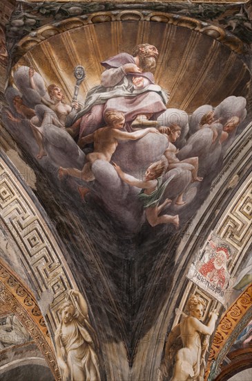 Parme, Duomo (cathédrale de Santa Maria Assunta), le dôme