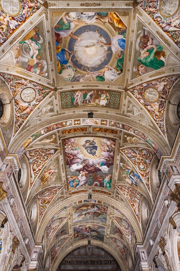 Cremona, Church of San Sigismondo, vault of the central nave