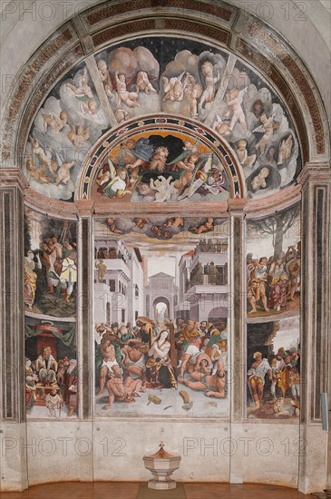 Milan, Basilica of San Nazaro Maggiore, Chapel of St. Catherine