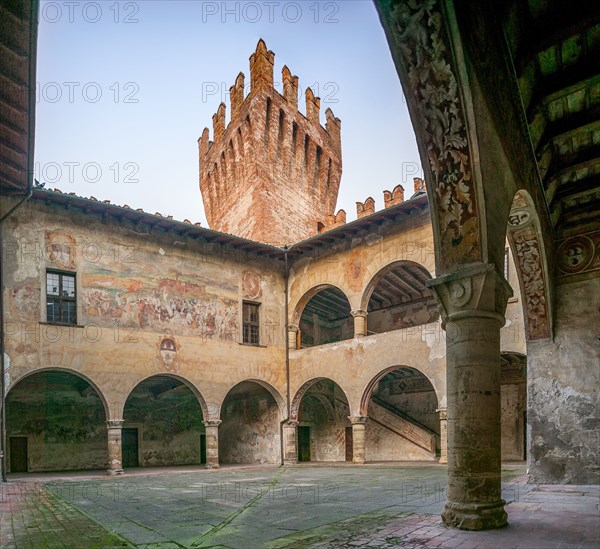 Cavernago, Malpaga Castle or Colleoni Castle