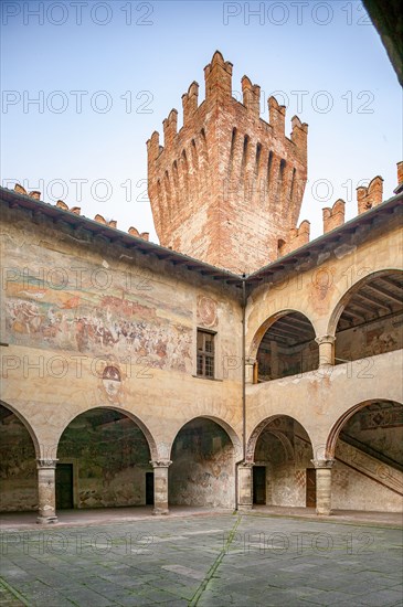 Cavernago, Malpaga Castle or Colleoni Castle
