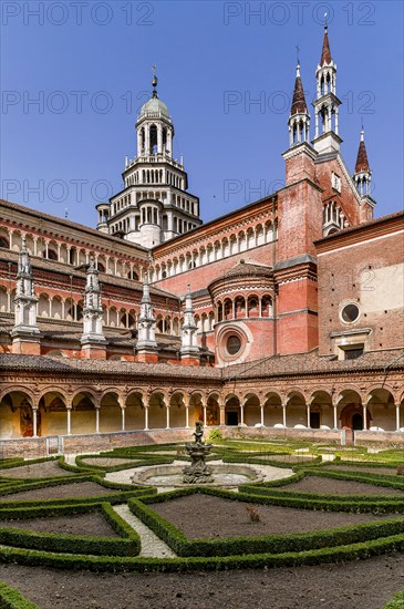 Pavia, the Certosa of Pavia