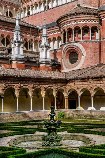 Pavia, the Certosa of Pavia