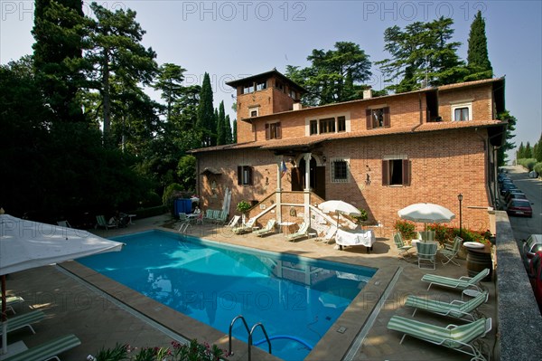 The Villa Pambuffetti Hotel in Montefalco, Italie