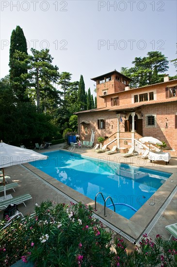 The Villa Pambuffetti Hotel in Montefalco, Italie