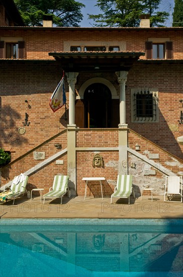 The Villa Pambuffetti Hotel in Montefalco, Italie