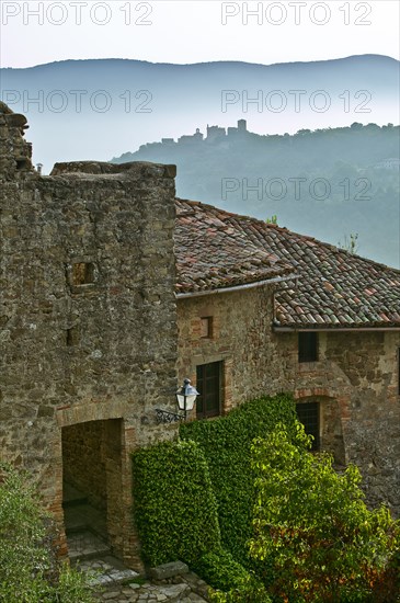 The hamlet of Ceralto, Umbria, Italy